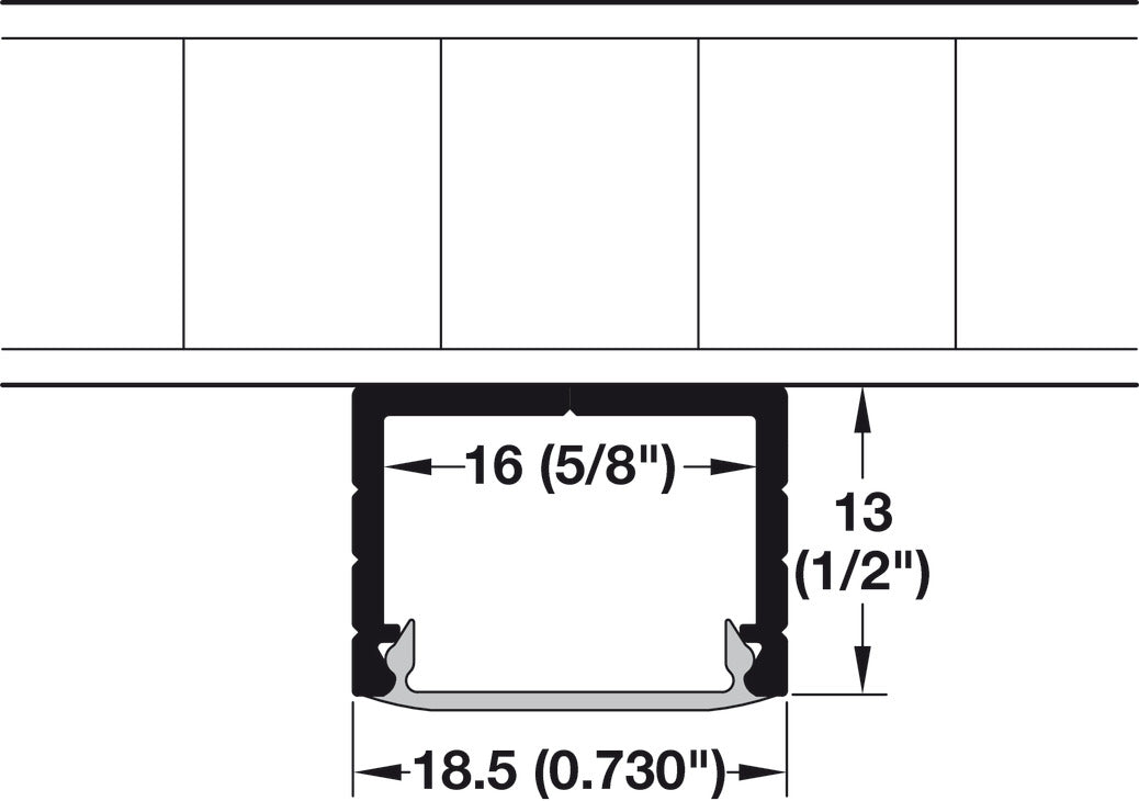 Surface Mounted Light Bars, With Linkable Cable, 12 V