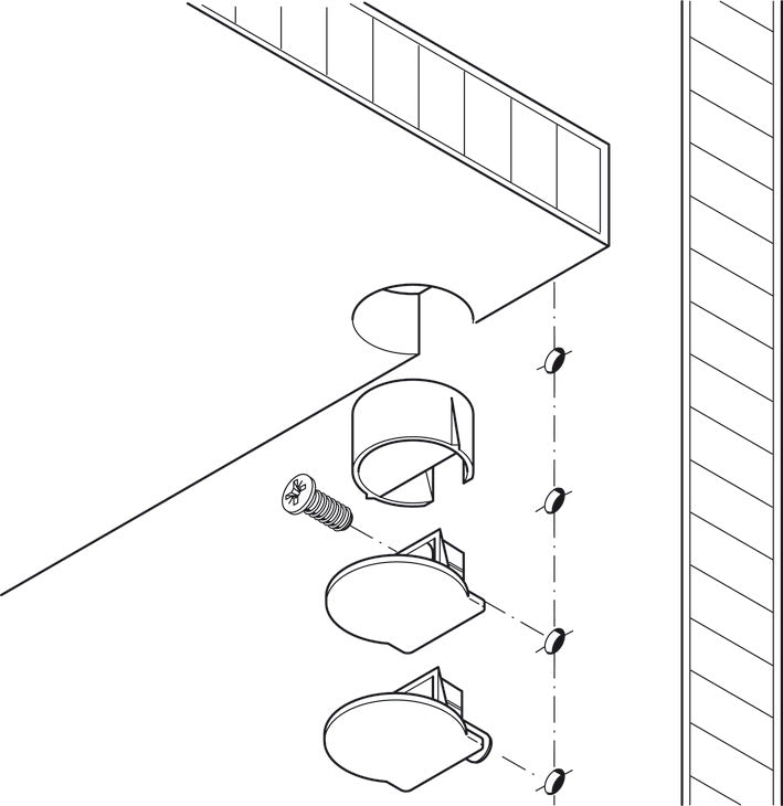 Shelf Connector, Rasant-Tab