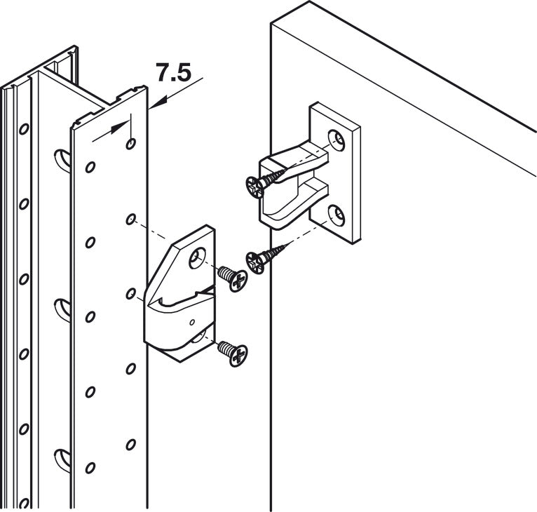 Push-in Fitting, ASR Frame Component