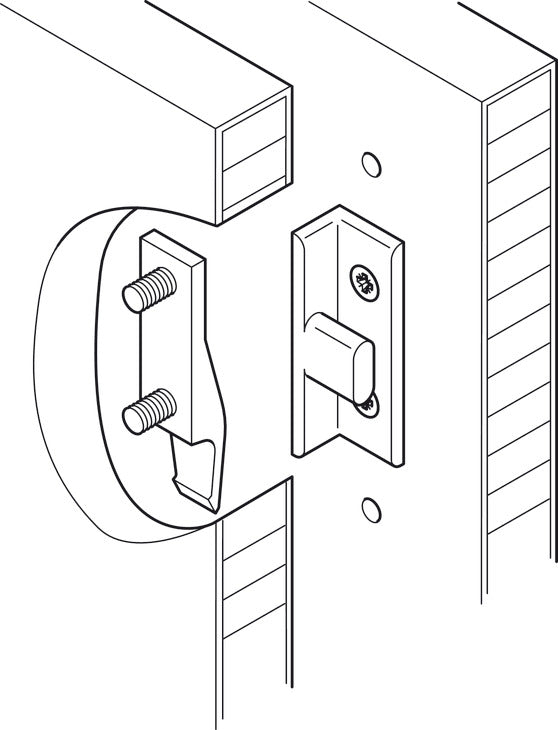 Suspension Fitting, AD 15 Angled Component