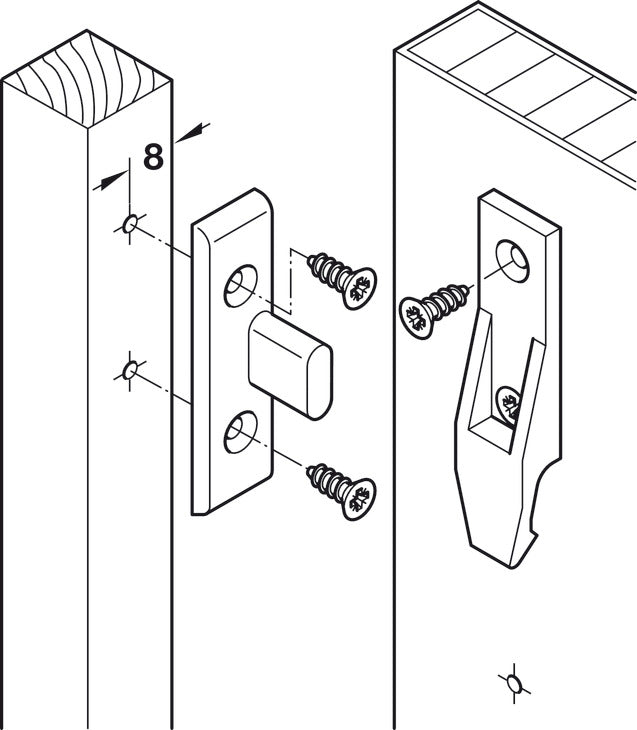 EH Frame Connector, HÃ¤fele Keku EH