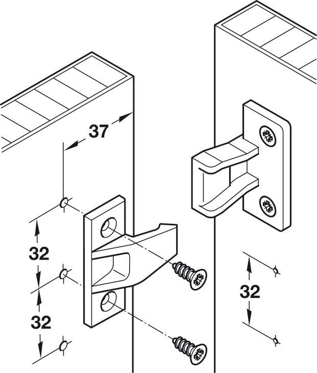Push-In Fitting, AS Frame Component