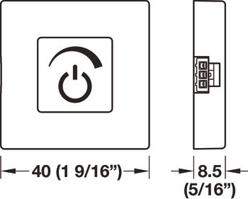 Dimmer, Soft On/Off Switching, Modular