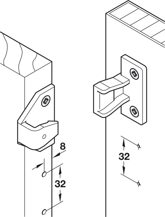 Push-in Fitting, AS Panel Connector