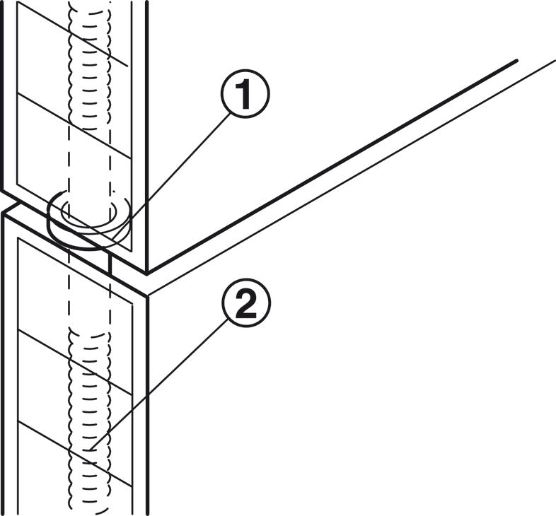Connecting Pin, Drilled-In