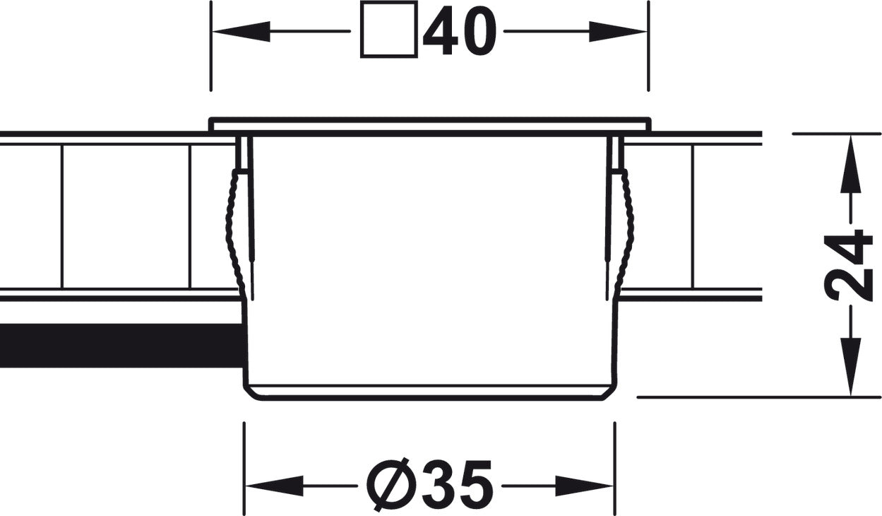 USB Converter, HÃ¤fele Loox ESC 2001 Modular, Round