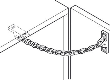 Decorative Door Chain, Door Restraint