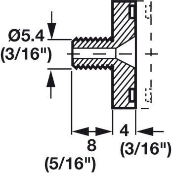 Distance Spacer, for Epoxy Slides