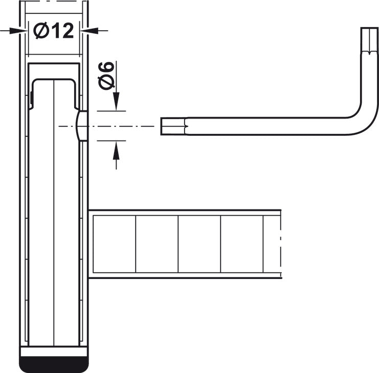 Insert Leveler, Load bearing capacity approx. 300 kg
