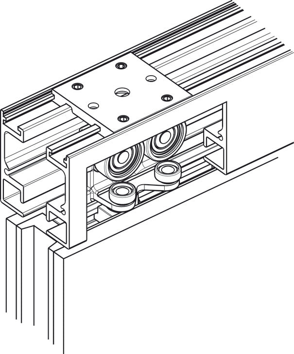 Snap-In Lock Core, Keyed Alike