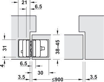 Door Hinge, Atomika
