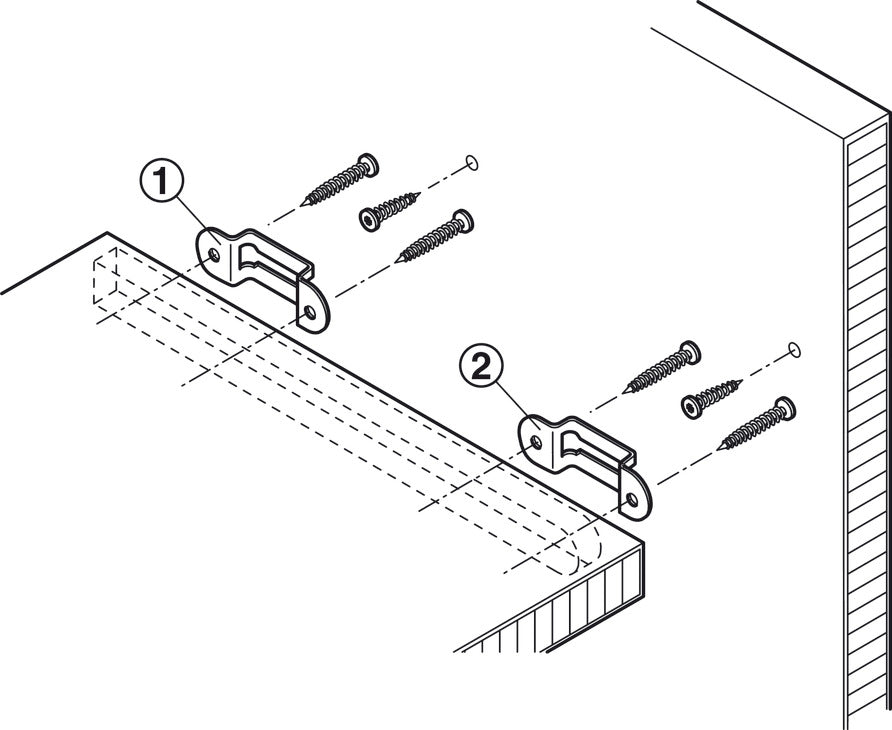 Modular Screw, with Wood Screw Thread