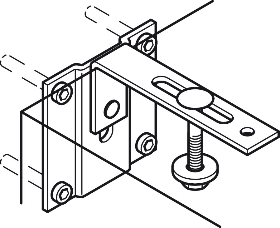 Safety Bracket, for HÃ¤fele Wall Bed