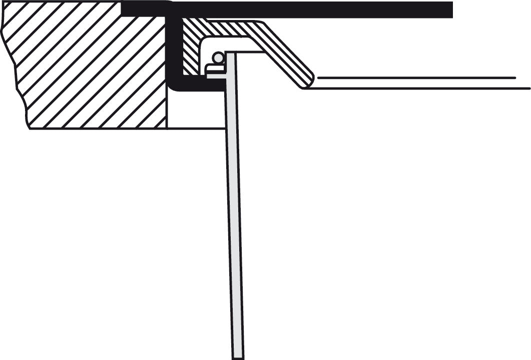 Single Waste Bin, for Flush or Surface Mounting