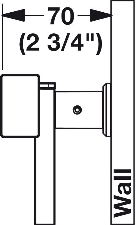 Horizontal Bars, TAG Symphony Wall Mount System