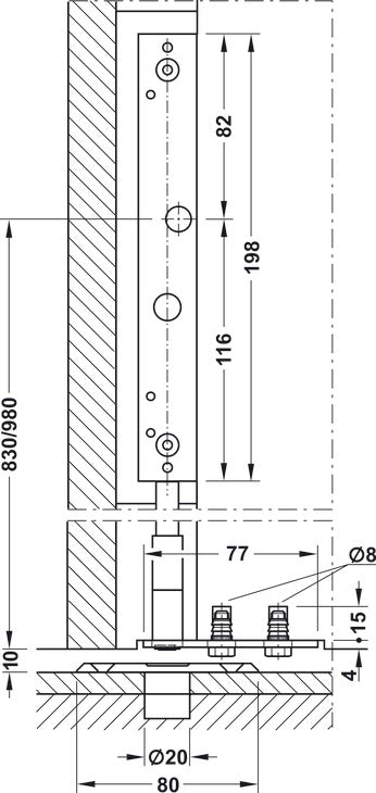 Bar Bolt Lock, Hawa Doorfix