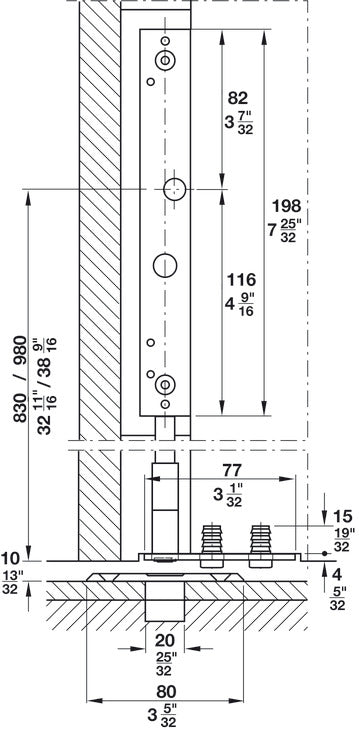 Bar Bolt Lock, Hawa Doorfix