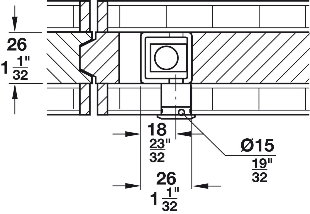 Bar Bolt Lock, Hawa Doorfix
