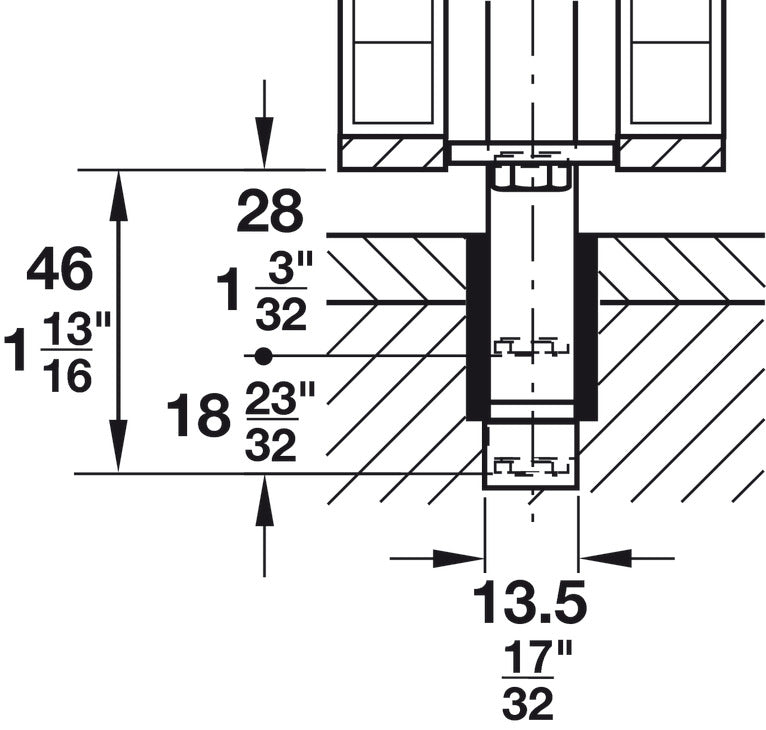 Bar Bolt Lock, Hawa Doorfix