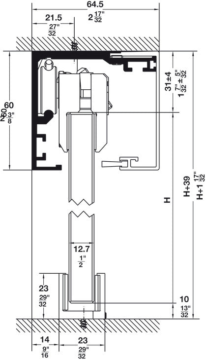 Fitting Set, Slido Classic 120-F