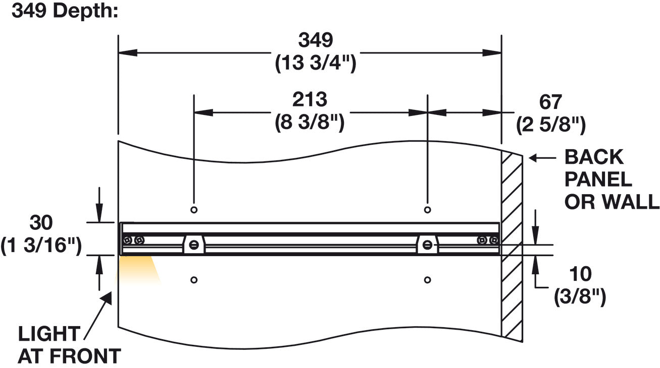 Shelf, TAG Illuminated Glass Shelf