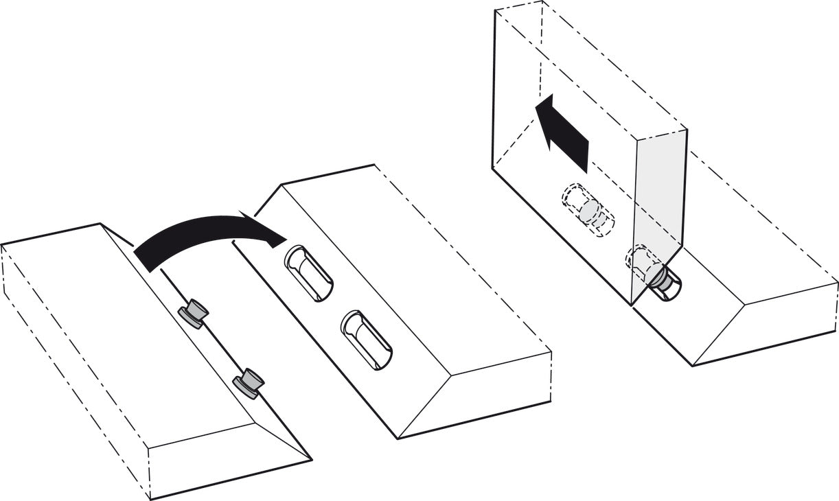 Dovetail Sleeve, for Screw Mounting
