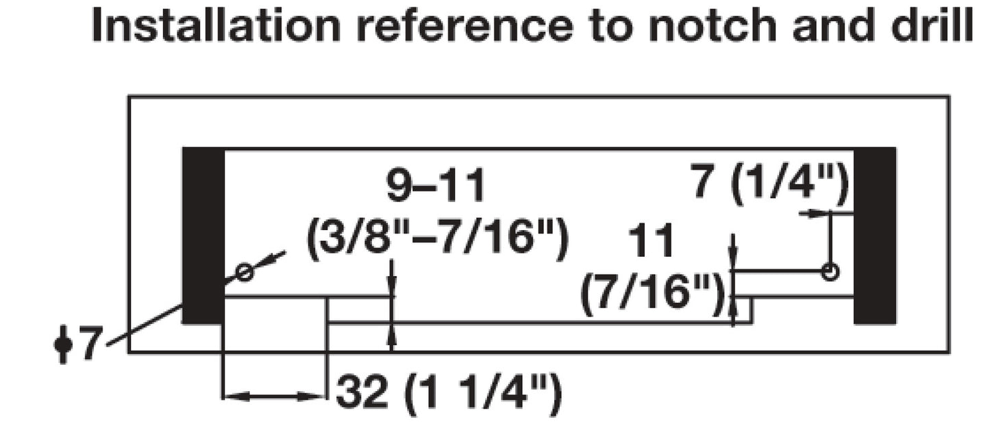Front Locking Clips, for HÃ¤fele Matrix UM A35