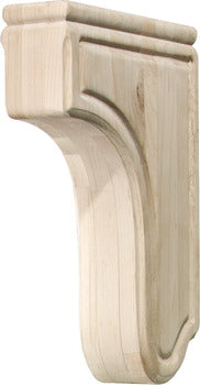 Corbel, 13" x 2 3/4" x 8 15/16" (H x W x D)
