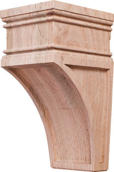 Corbel, 9" x 4 1/4" x 5" (H x W x D)