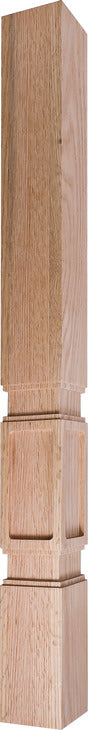 Vanity Wood Post, 34 1/2" x 3" x 3"