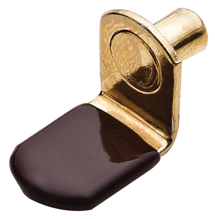 Metal Shelf Supports, Ø1/4", with Protective Cover for Glass Shelves