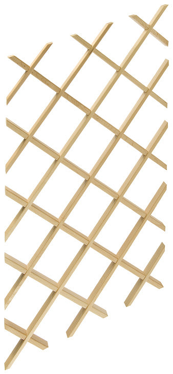 Wine Lattice, Wooden Cabinet Accessory