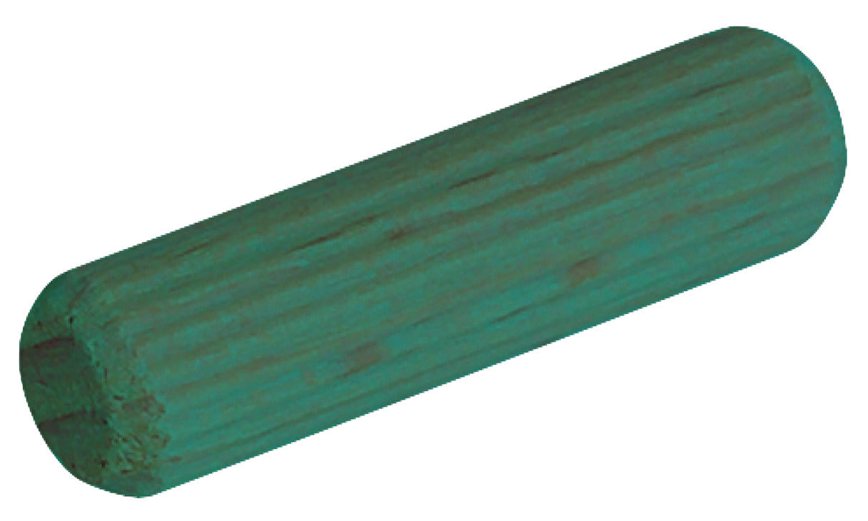 Wood Dowel, Pre-Glued, Multi-Grooved, Fluted