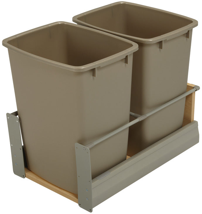 Waste Bin Pull-Out, HÃ¤fele Matrix, Double