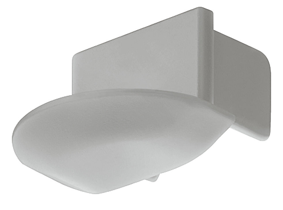 End Cap, For Recessed Extrusion
