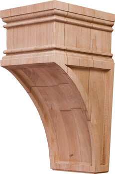 Corbel, 9" x 4 1/4" x 5" (H x W x D)