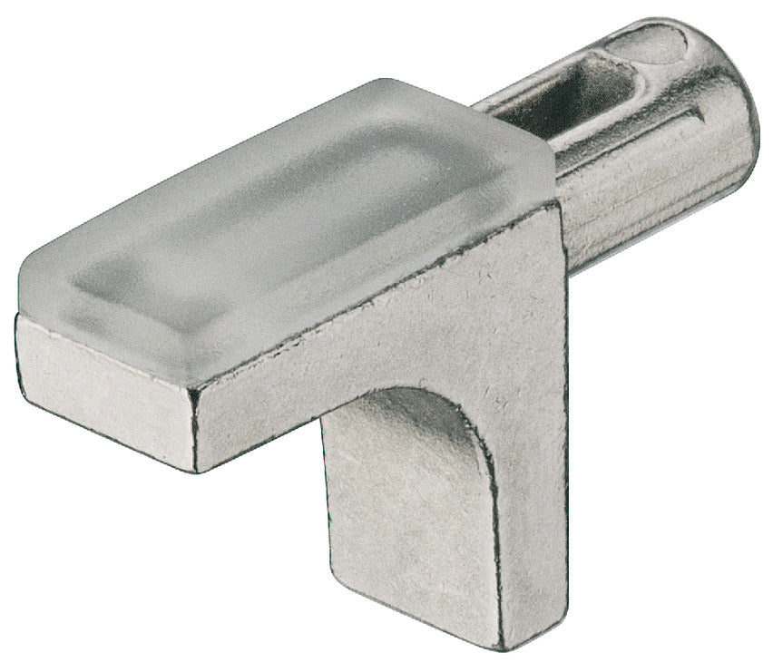 Shelf Support, For glass shelves, for screw fixing into drill hole Ø 5 mm