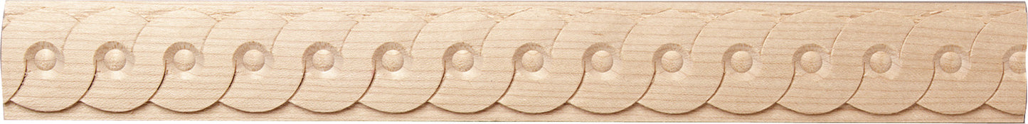Moulding, 3/4" x 1/4" x 96" (H x D x L)