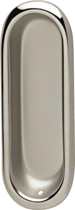 Mortise Flush Handle, Polished Nickel & Matt, Steel