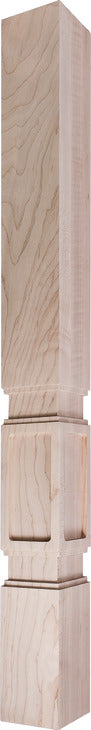 Vanity Wood Post, 34 1/2" x 3" x 3"