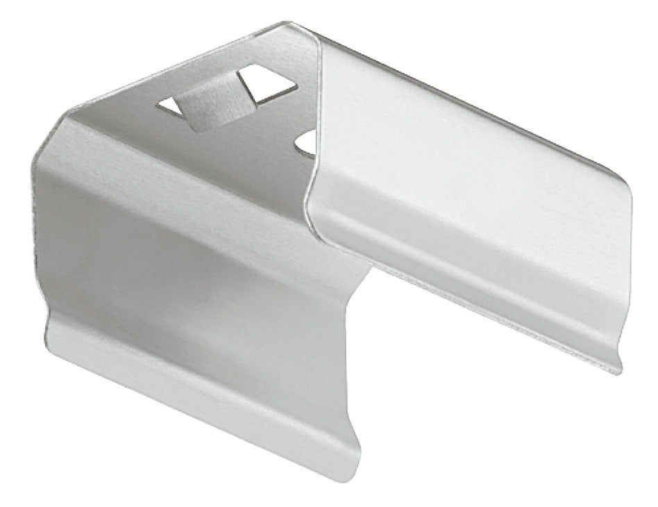 Retaining Clips (2 pcs), For aluminum profile for surface mounting