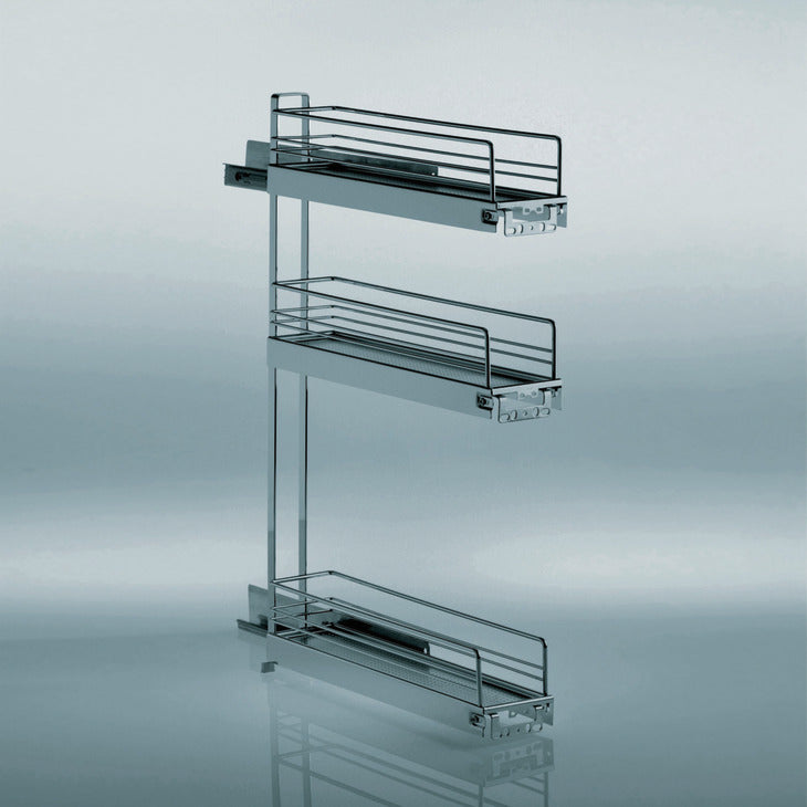 Base Cabinet Pull-Out, 3-Tier, 90°