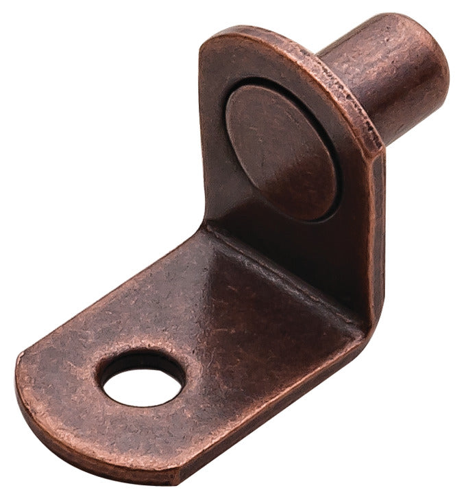 Metal Shelf Supports, Ø1/4", with Securing Screw Hole