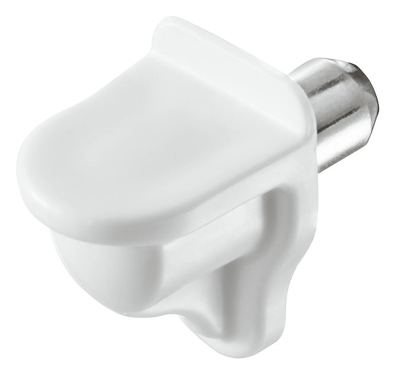 Shelf Support, For wood or glass, plastic, for plug fitting into drill hole Ø 5 mm