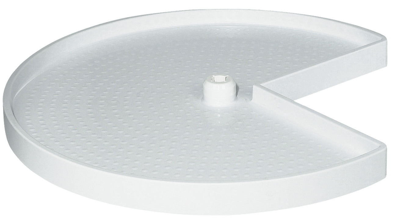 Lazy Susan Set, Kidney Shaped, Plastic, Two-Tray