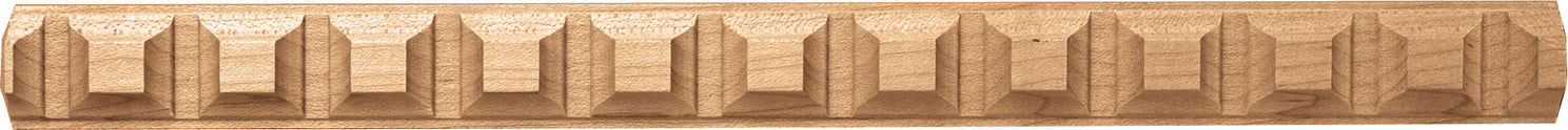 Moulding, Dentil 15/16" x 11/32" x 96" (H x D x L)