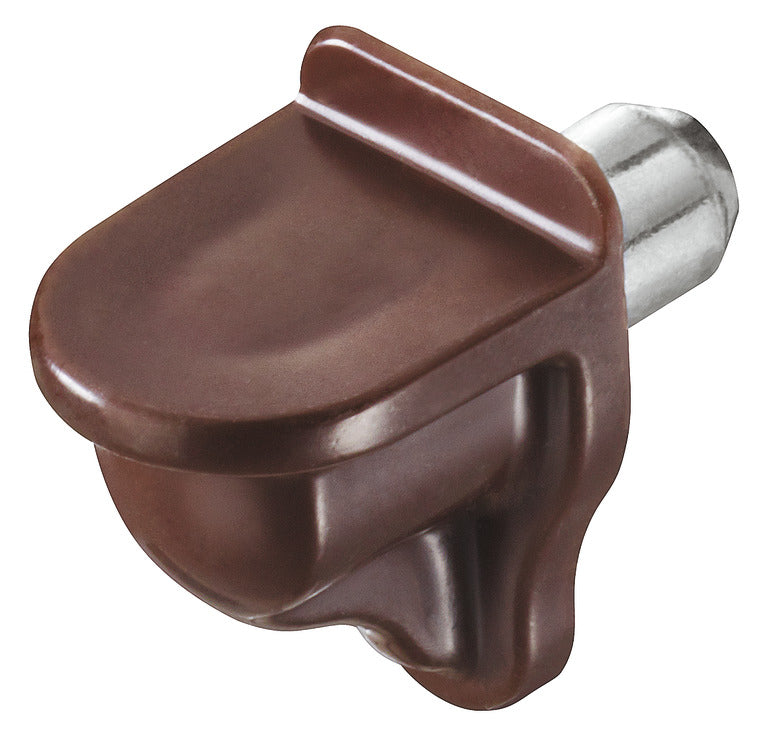 Shelf Support, For wood or glass, plastic, for plug fitting into drill hole Ø 5 mm