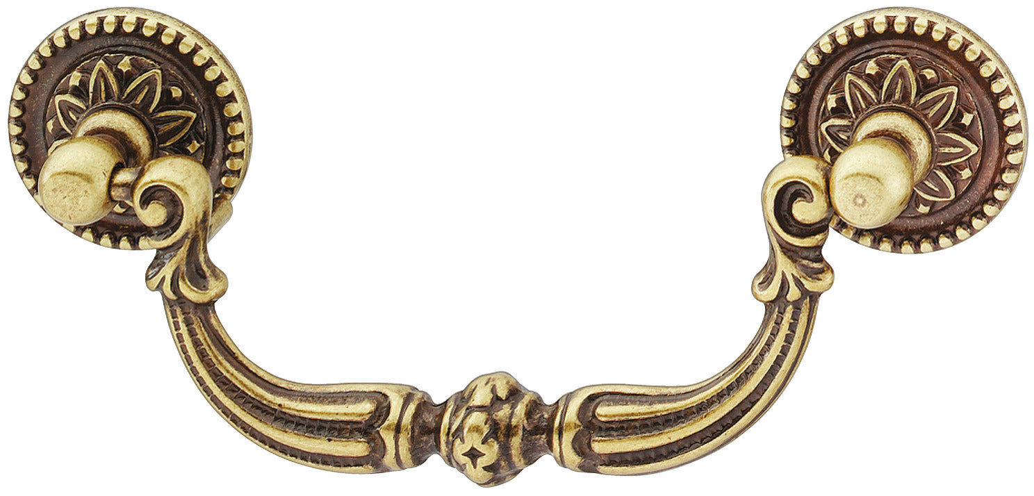 Handle, Drop pendant handle, brass