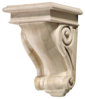 Corbel, 9 x 5 3/4 x 6 1/16" (H x W x D)