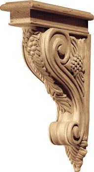 Corbel, 12 3/4" x 2 11/16" x 9 3/16" (H x W x D)